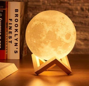 Rechargeable moon light | 3D | salt lamp